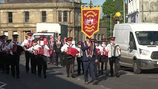 Knockloughrim Accordion Band  Kilrea ABOD Morning Parade 2024 [upl. by Blanchard]