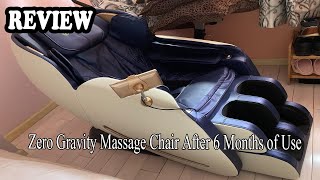 Real Relax 2024 Massage Chair Review  Zero Gravity Massage Chair After 6 Months of Use [upl. by Marra330]