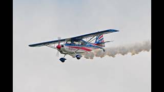 RJ Gritter performing in the Bellanca Decathlon at Oshkosh 72424 [upl. by Duleba948]