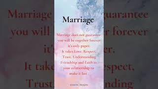 Marriage 💒 motivation trust trending marriage shorts [upl. by Ruelu]