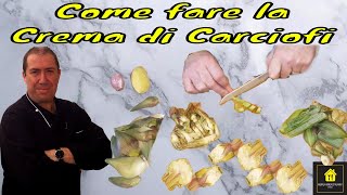 Come fare la Crema di Carciofi con SOLO 3 INGREDIENTI [upl. by Atinrahc259]