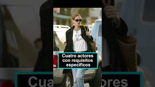 Cuatro actores tienen requisitos especiales en sus contratosusa foryou celebrity [upl. by Mercie194]