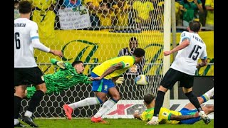 Brazil vs Uruguay 11 Highlights World Cup Qualifiers [upl. by Anahtor]