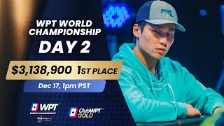 23000000 WPT World Championship  Day 2 [upl. by Willette877]