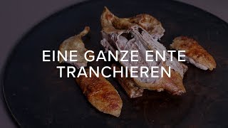 Eine ganze Ente tranchieren Schritt für Schritt [upl. by Benis]