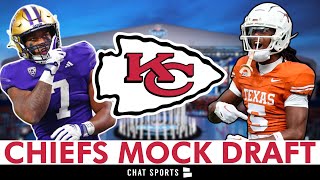 2024 Chiefs Mock Draft 7Round Kansas City Chiefs Draft Picks For 2024 NFL Draft Ft AD Mitchell [upl. by Eirrot]