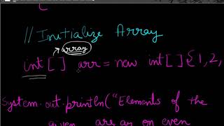 37 Program To Print Elements Of An Array Present On Even PositionData Structures and Algorithms [upl. by Aneet]