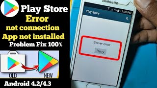 How To Fix Google play store Error No Connection  play store server error  Android 424344 👍🔥 [upl. by Benito]