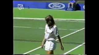 SabatiniGraf v FernandezDurie Australian Open 1989 pt2 [upl. by Ahsimaj]