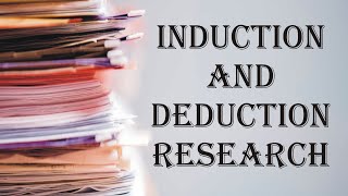 Induction and Deduction Research  Kinds of Research  Research Methodology  Law Guru [upl. by Manuel755]