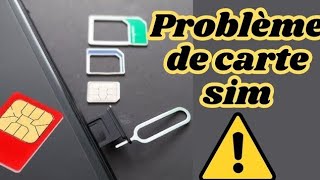 Comment régler le problème ou ACTIVER la CARTE SIM sous Android solution 3 [upl. by Asi]