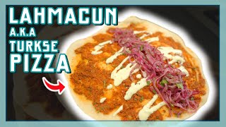 TURKSE PIZZA AKA LAHMACUN  EtenmetNick  How to [upl. by Ellenahs420]