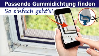 Wie passende Gummidichtung finden für Tür oder Fenster Wir helfen KOSTENLOS weiter 👷‍♂️ [upl. by Amjan]