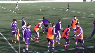 November 28 2015 RSCA U16 WarmingUp Part 1 [upl. by Haymo]