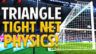 FIFA 23 REALISTIC TIGHT TRIANGLE GOAL NET PHYSICS COMPILATION  4K [upl. by Hehre]