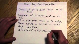 Proof by Contradiction Ex 2 [upl. by Nomaj]