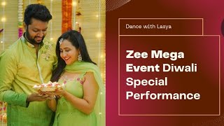 Zee Mega event Couple dancediwalispecial Eventsubscribe lovesongs viralvideo [upl. by Asiral]