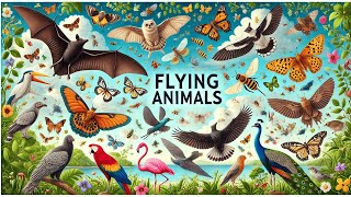 Flying Animals Compilation  Discover Earth’s Most Fascinating Flyers [upl. by Orabla]