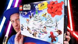 LEGO STAR WARS ADVENTSKALENDER 2018 Unboxing [upl. by Atekihs404]