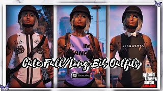 GTA 5 Online  Cute LongFull Bib Female Outfits♡  Xbox OnePS4PC ♡ [upl. by Netsirc]