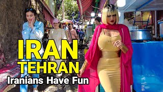 IRAN 2023 🇮🇷 Iranians Have Fun on Friday  Tehran Beautiful City ایران [upl. by Secundas]