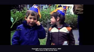 1980  Koninginnedag Wilhelminaschool  Papendrecht [upl. by Nednal19]