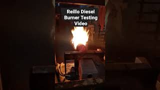 Fire Testing Of Diesel Burner For Bakery riello burner [upl. by Ecyla]