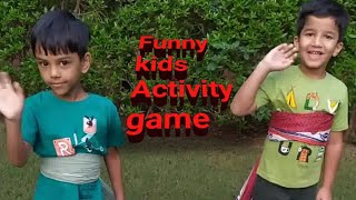 Fun challenge Activity game for kids Outdoor games like vlad and nikki [upl. by Vanessa]