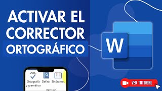 Cómo HABILITAR el CORRECTOR ORTOGRÁFICO en Cualquier Versión de Word  📄Documentos sin Errores [upl. by Calvo]