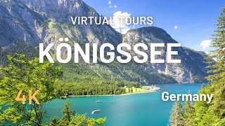 KÖNIGSSEE Germany Walking Tour 🇩🇪 National Park Berchtesgaden 4K Walk [upl. by Ettennaj50]