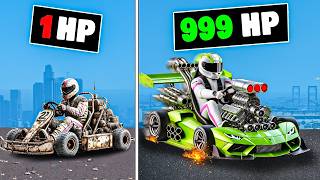 Upgrading to the Fastest Go Kart in GTA 5 [upl. by Arat989]