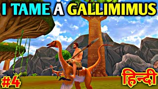 Taming Gallimimus Dinosaur 😈  Survival Island 2 GamePlay 4  Season 2 [upl. by Helman]