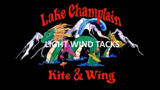 Light Wind Tacks Wing Foiling [upl. by Enala140]