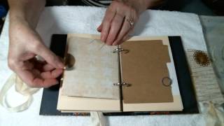 Junk Journal using Ring Binder Mechanism [upl. by Asilrahc]