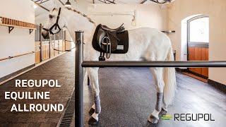 REGUPOL equiline allround This equestrian flooring will convince you [upl. by Owen]