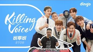 BTOB KILLING VOICE MUSICIAN REACTION btob melody borntobeat changsub minhyuk sungjae [upl. by Coben]