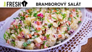 Prima FRESH Klasický recept na vánoční bramborový salát [upl. by Ecirpak]