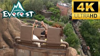 Expedition Everest Legend Of The Forbidden Mountain 4K 60FPS Back Row POV  Disneys Animal Kingdom [upl. by Ajet258]