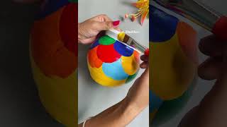 Matki Decoration ideas Kalash decoration ideas youtubeshorts shorts trending diy [upl. by Ahsael944]