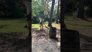 Matchlock Musket Firing at Jamestown Settlement [upl. by Vrablik432]