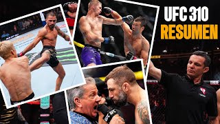 Todo la cartelera del ufc310 en cinco minutos [upl. by Bokaj763]