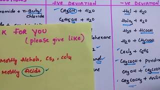 Simple Trick to remember examples of Ideal amp Non Ideal solutions  For Board amp objective exams [upl. by Errecart618]