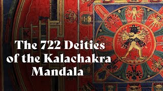 The 722 Deities of the Kalachakra Mandala  Jhado Rinpoche Turn on Captions [upl. by Doris]