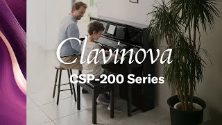 Yamaha Digital Piano Clavinova CSP200 series Overview [upl. by Hajan]