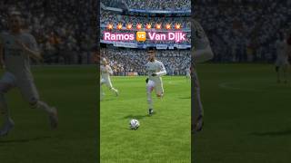 Ramos vs Van Dijk free kick goal realmadrid ramos vandijk liverpool sports football short [upl. by Zavras72]