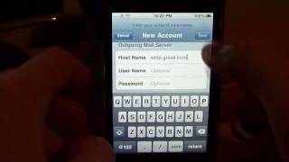 How to Setup Gmail on the iPhone 54S43G3GS using IMAP by Product Feedback [upl. by Sirtimid]