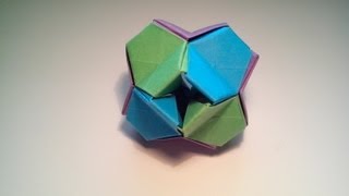 Como hacer origami modular en 3D little turtle [upl. by Lenneuq844]