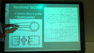 Sections Half Offset Revolved Removed [upl. by Iinde]