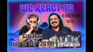 GUTALAX Live At OEF 2014 FIRST TIME COUPLES REACT [upl. by Sayers]