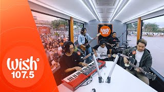 December Avenue performs quotSaksi Ang Langitquot LIVE on Wish 1075 Bus [upl. by Gnak]